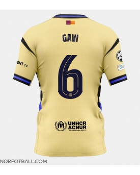 Billige Fotballdrakt Barcelona Paez Gavi #6 Replika Bortedrakt 2025-26 Kortermet Billige Fotballdrakt Barcelona Paez Gavi #6 Replika Bortedrakt 2025-26 Kortermet